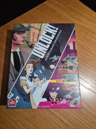 Unlock! Aventuras Heróicas Board - Jogo de Tabuleiro