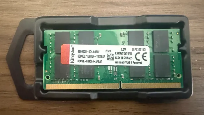 Kit de 32GB DDR4 (2x 16GB) Kingston de 3200MHz para Notebook