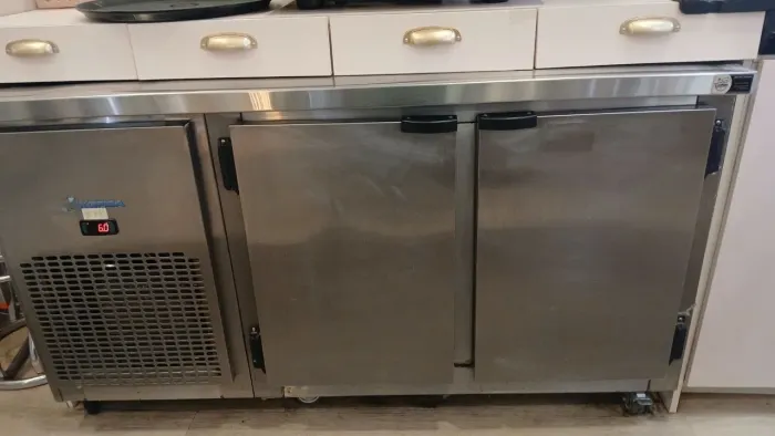 Refrigerador horizontal de inox