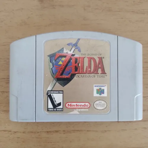 Jogo Zelda Ocarina of Time original n64
