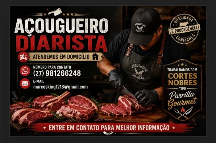 Açougueiro Diarista *