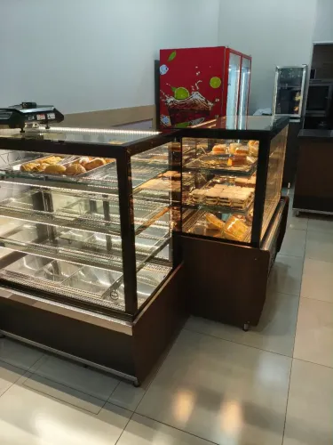 Vitrine para padaria, lanchonete 