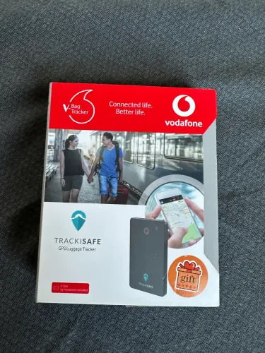 Rastreador de Malas e Viagem GPS TrackiSafe Vodafone 3G - Novo na Caixa