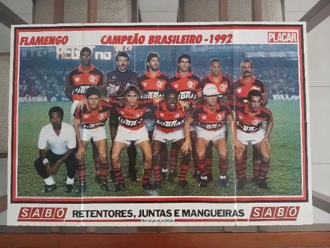 Flamengo Campeão Brasileiro 1992 (Revista Placar + Jornal O Globo)