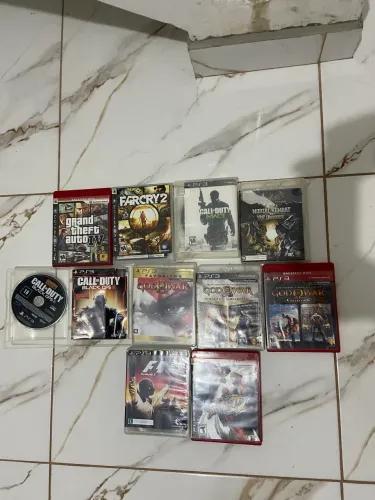 Troco esses 10 jogos do ps3 por aro29 ou psp potatil