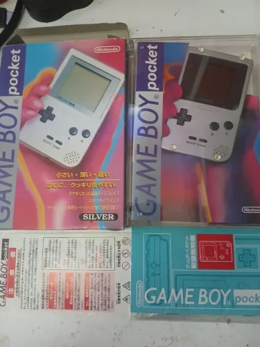 Game Boy Pocket completo CIB tela IPS