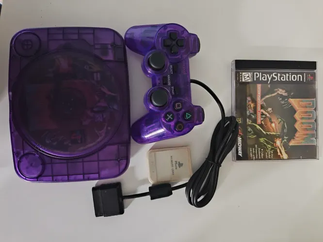PlayStation 1 "Baby" /  PsOne Translúcido 