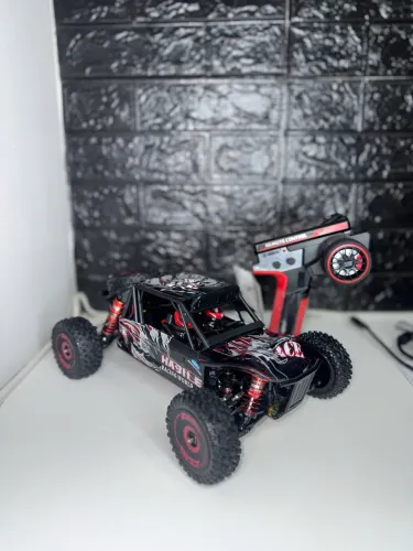 Carrinho de controle remoto offroad Witoys 124016 75km/h 4x4 motor brushlees novo na caixa