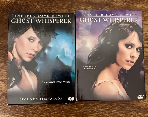 Dvd box Ghost whisperer temporadas 1 e 2.