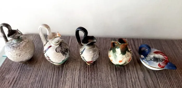 ARTE POPULAR DA GRÉCIA - Coleção de 5 miniaturas Gregas