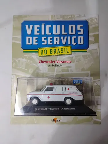 Veraneio Ambulância 1978 1:43 Altaya + Fascículo.