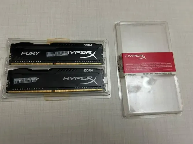 Memoria Ram Ddr4 Kingston 2666 Mhz 8 Gb Hyperx Fury Kit