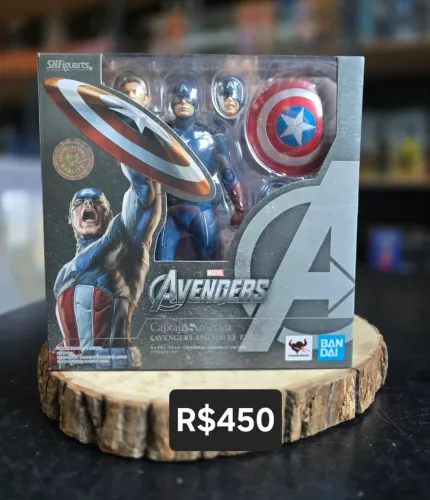Capitão América Assemble SH Figuarts 