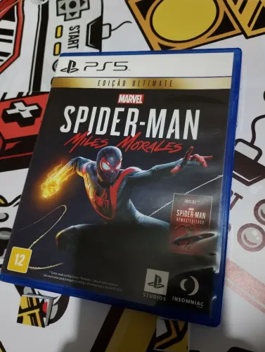 Spider-man Miles Morales Edição Ultimate PS4 faço Olx pay