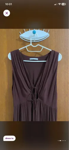Vestido marrom Dress To