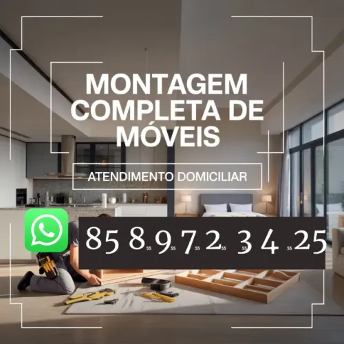 Montador de móveis. Profissional experiente para montagem em geral.