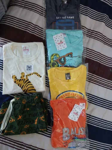 Conjunto verão menino também.06 algodão