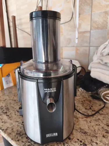 Centrífuga Dellar Magic Juicer DMJ521 - 127V - Potência 700W (Inox)