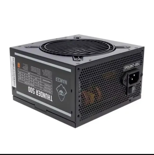 Fonte Mancer Thunder 500W Bronze 80 Plus, MCR-THR500-BL01