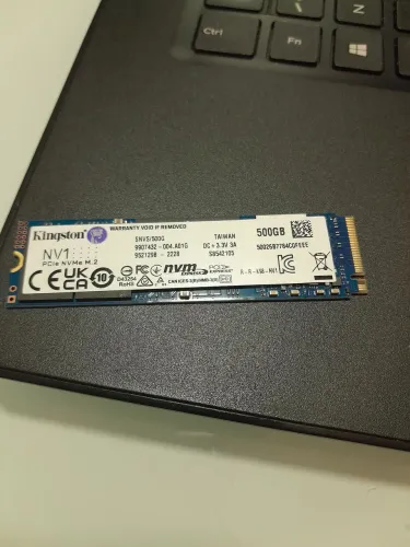 Ssd Kingston nome m2 500gb saúde 100%