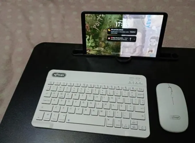 Redmi pad 128 gb + teclado e mouse 