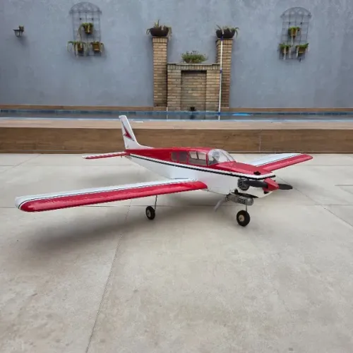 Aeromodelo Piper Cherokee Great Planes 1.5m ASP .46 Balsa