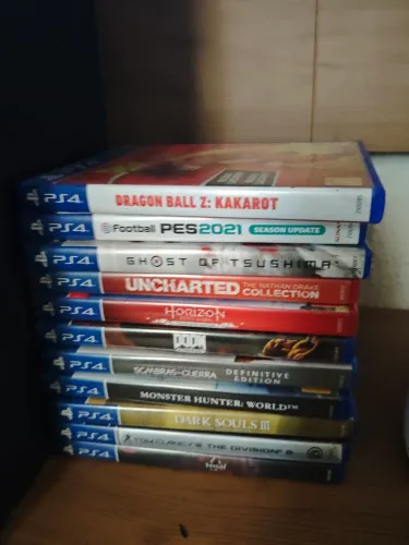 Lote jogos ps4