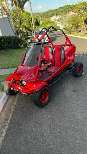 Mini Buggy Fox Desert Xingu +13HP, disco de freio de kart, partida elétrica, bateria auto