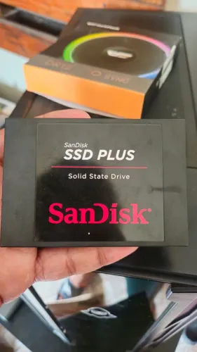 SSD PLUS SANDISK, 240GB, 2.5, SATA III 6GB/S, LEITURA 530MB/S, GRAVACAO 440MB/S