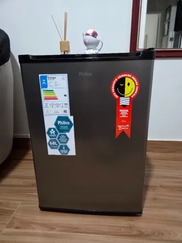 Frigobar, Ph85 Platinum, 68lPrata Escuro 110v, Philco