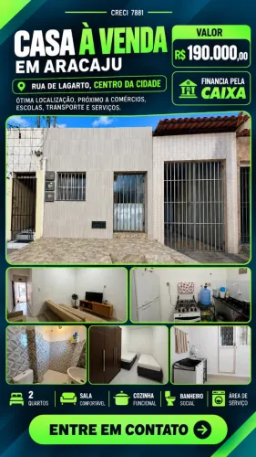 A Venda Centro 2/4 Aracaju - Mande seu contato