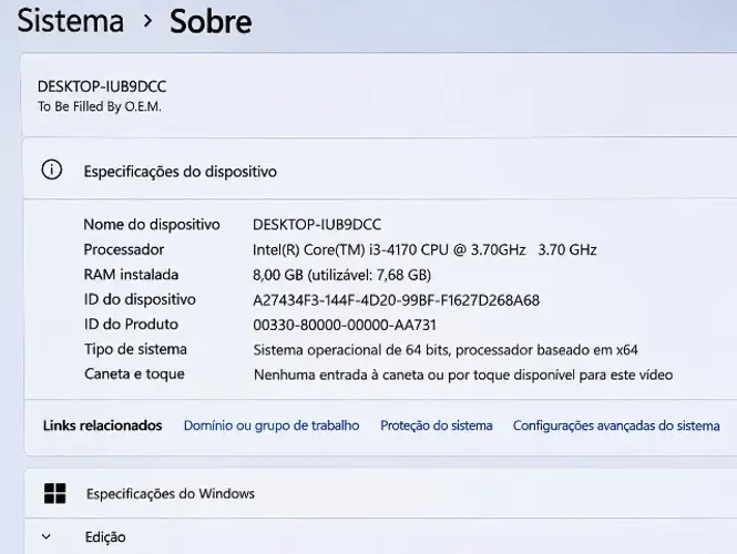 VENDO PC Intel Core i3 - 8GB RAM