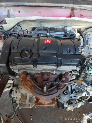 Motor parcial Citroen C3 1.6 16v flex