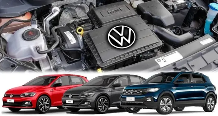 Caixa do filtro de ar original para a linha Volkswagen MSI