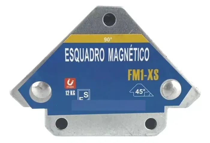 02 ESQUADROS MAGNÉTICOS 12Kg / PRONTA ENTREGA GRÁTIS!!