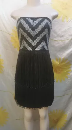 Lindo e chique vestido festa la passion bordado lantejoulas tam m