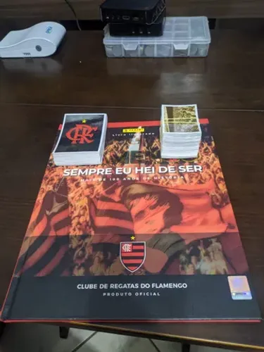 Álbum Completo Capa Dura - Flamengo Sempre eu hei de ser + Figurinhas soltas para colar