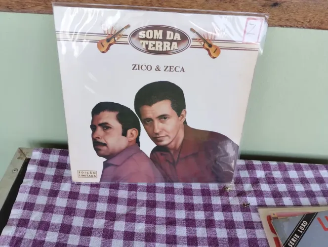 Disco vinil Zico e Zeca