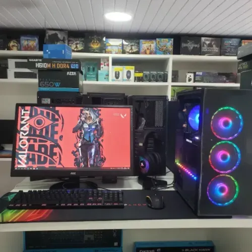 PC Gamer Novo + Monitor 24pl  intel core i5 + RTX 3060 1 ano de garantia e em até 12x