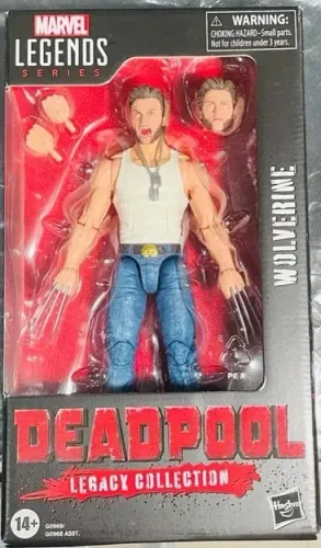 Marvel Legends Wolverine Legacy Collection Filme do Deadpool - Logan Original e Lacrado