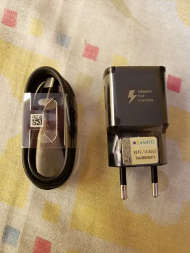 Carregador Samsung Turbo Tipo C do Note 9 ORIGINAL (ACEITO CARTÃO)