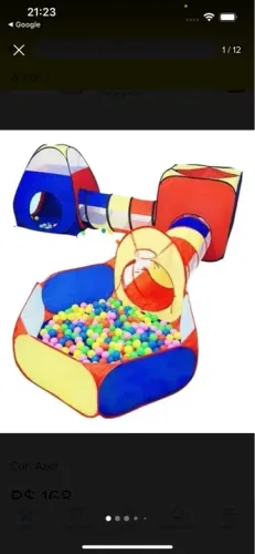 Toca barraca infantil 