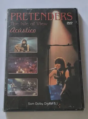 DVD The Pretenders - The Isle Of View Acústico + 3 DVDS 