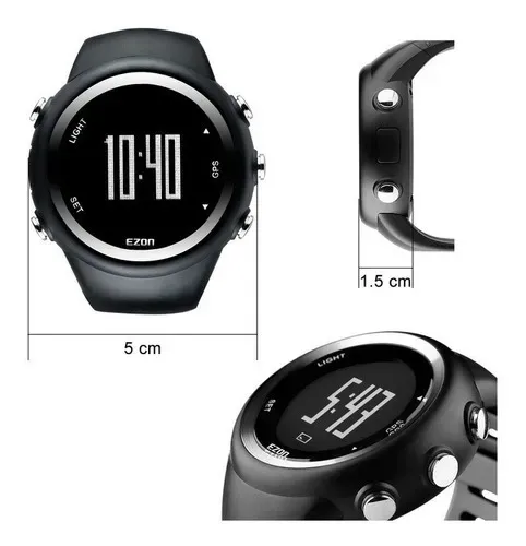 GPS Ezon T031 - Para corridas ou ciclismo - Leia sobre Detalhe