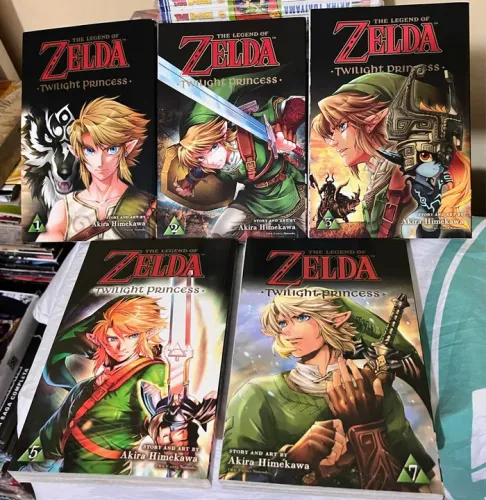 The Legend of Zelda Twilight Princess, Volumes 1, 2, 3, 5 e 7