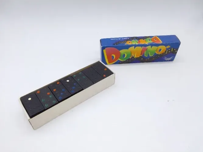 Jogo Dominó Plástico Original Lugo Anos 90 Completo