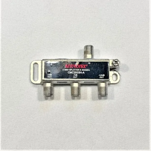 (Aceito cartão) Divisor UHF/VHF ou TV a Cabo Antronix Original (3 Saídas)