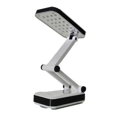 Luminária De Mesa Articulada 24 Leds Recarregável Abajur