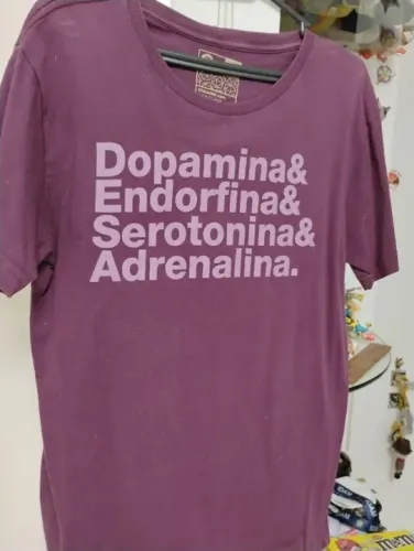 Camiseta Hormônios da Felicidade - P