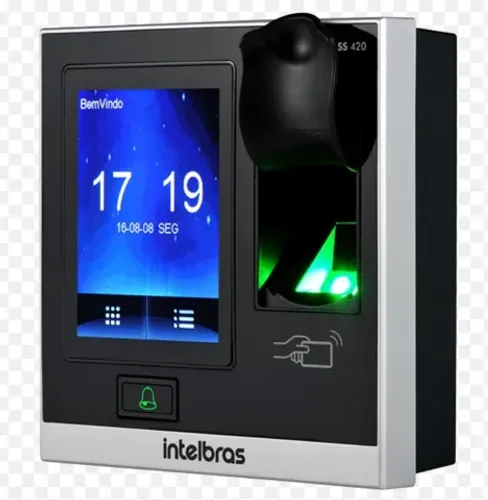 Controle Acesso Intelbras  Biometria Senha e Cartão